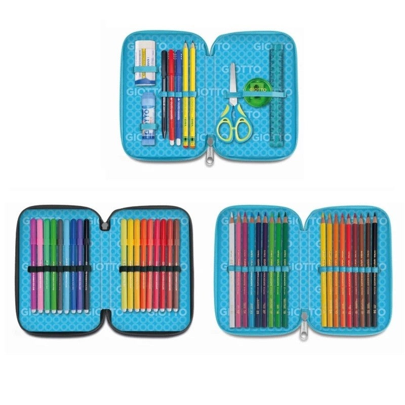 Astuccio Giotto 3 zip Sportlovers