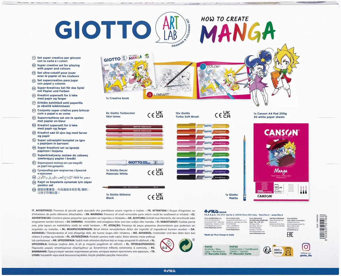 Giotto Art lab to Create Manga