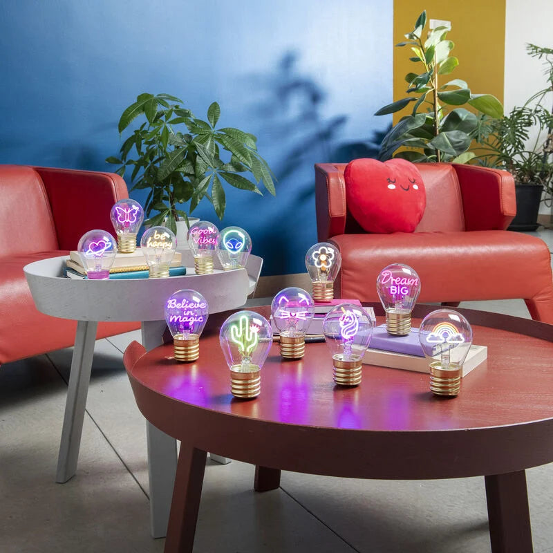 Lampada da Tavolo a Forma di Lampadina - Bulb Fiction-Kitty