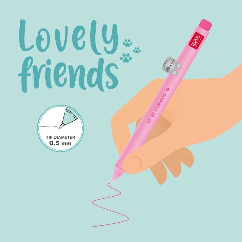Penna Gel - Lovely Friends-Kitty
