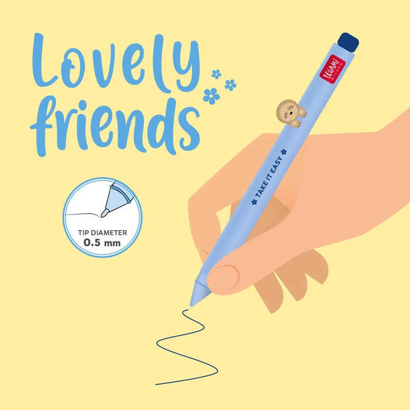 Penna Gel - Lovely Friends-Sloth