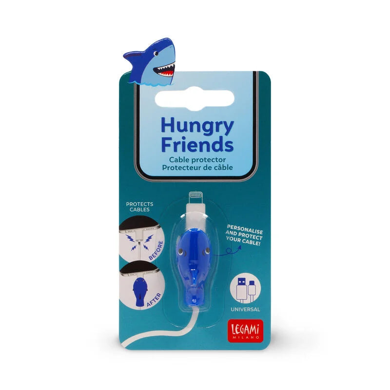 Proteggi Cavo - Hungry Friends-Shark