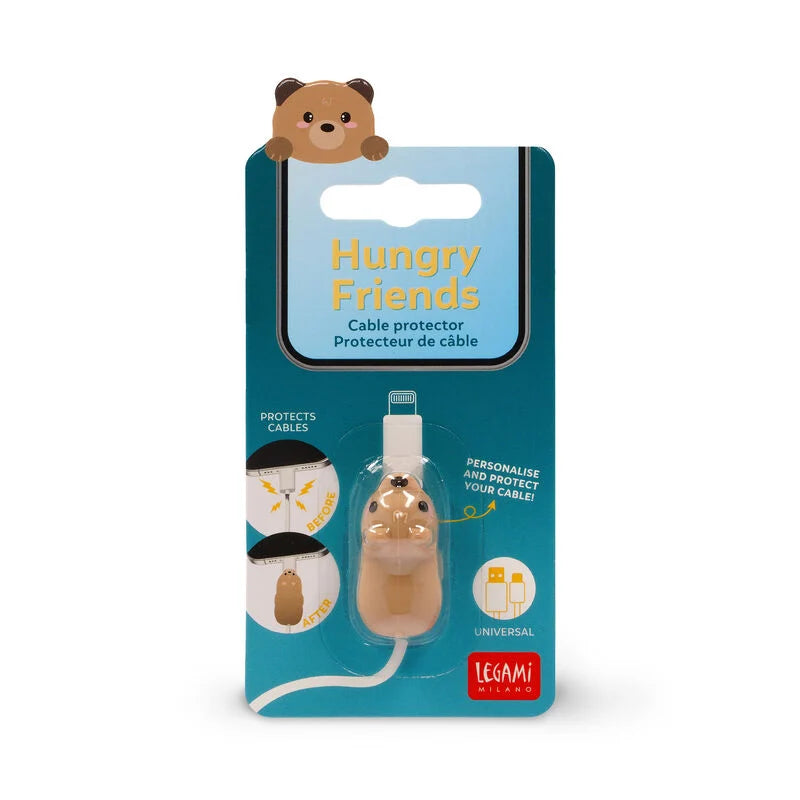 Proteggi Cavo - Hungry Friends-Teddy bear