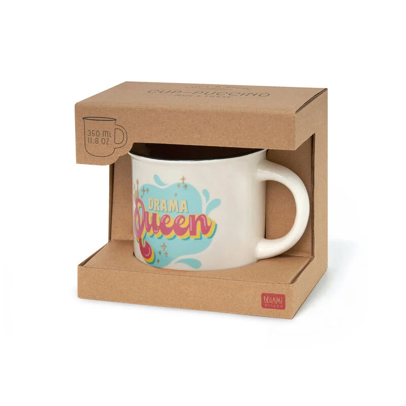 Tazza in Porcellana - Cup-Puccino-Drama queen