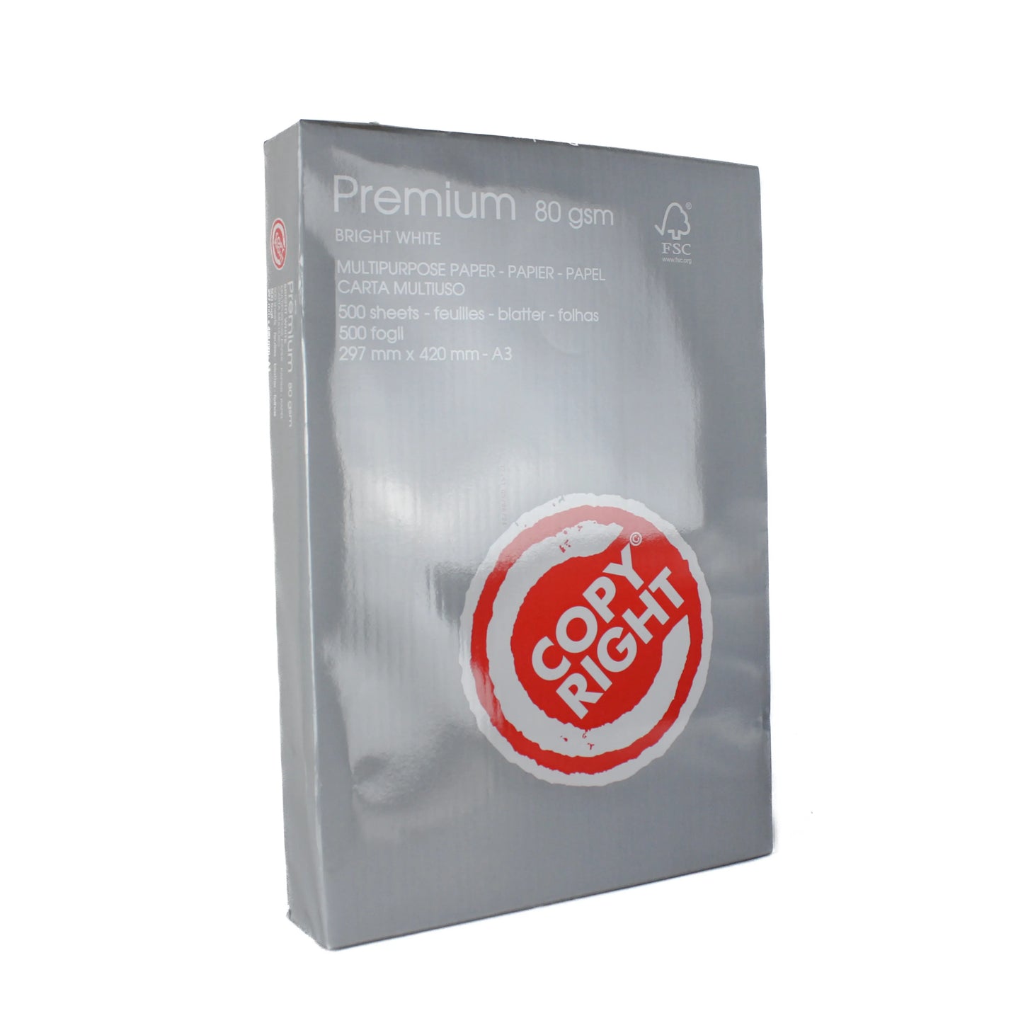 Carta A3 Copyright 80gr
