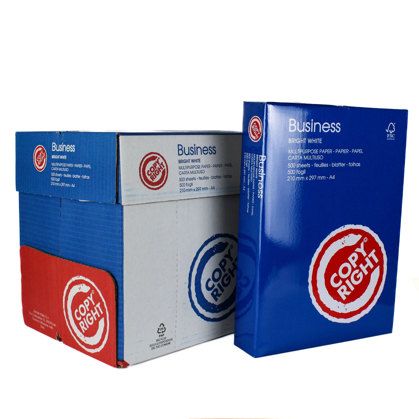 Composizione Carta A4 Copyright - 5 Risme