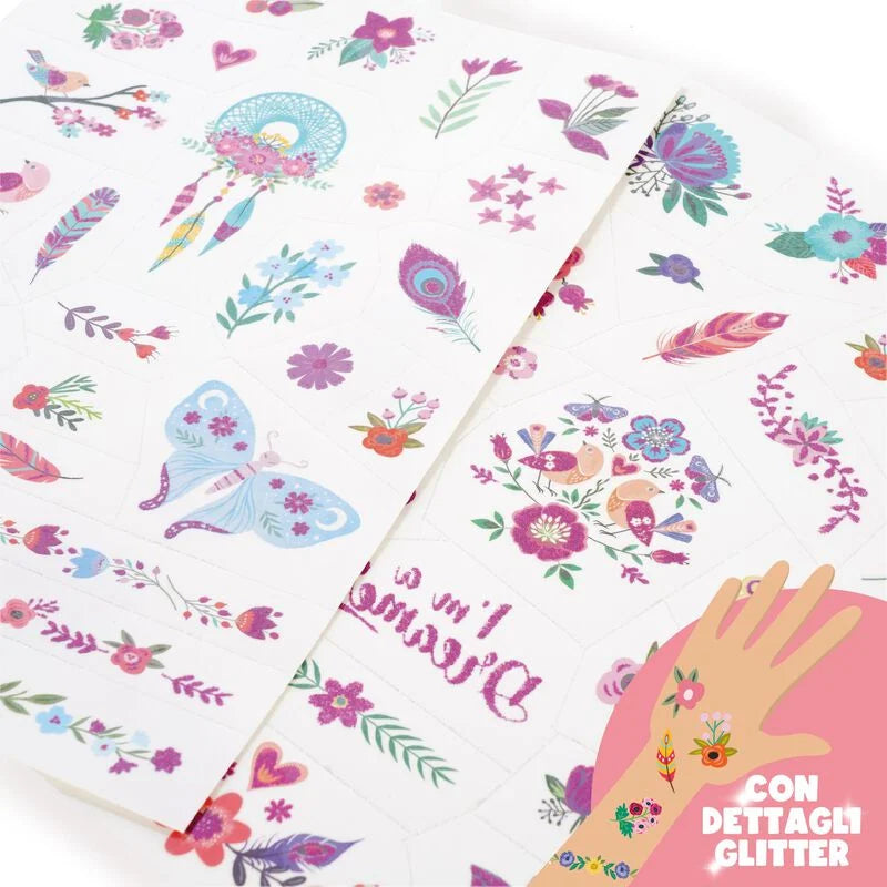 Tatuaggi Temporanei - Tattoos - Flowers