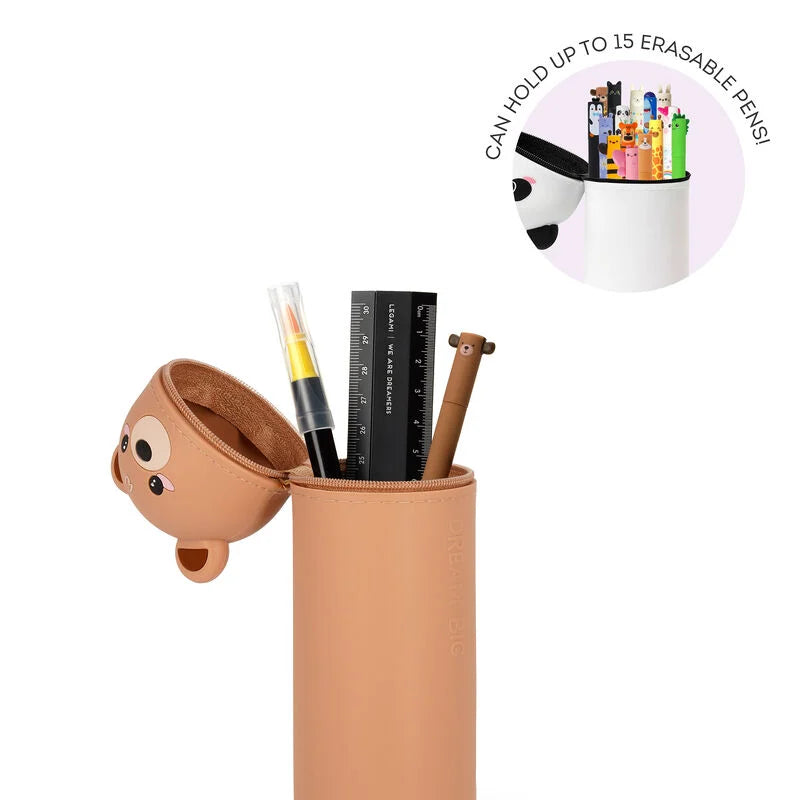 Astuccio 2 in 1 in Morbido Silicone - Kawaii-Teddy bear