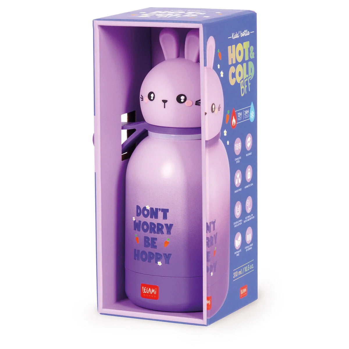 Bottiglia Termica per Bambini - Hot&Cold BFF - Bunny