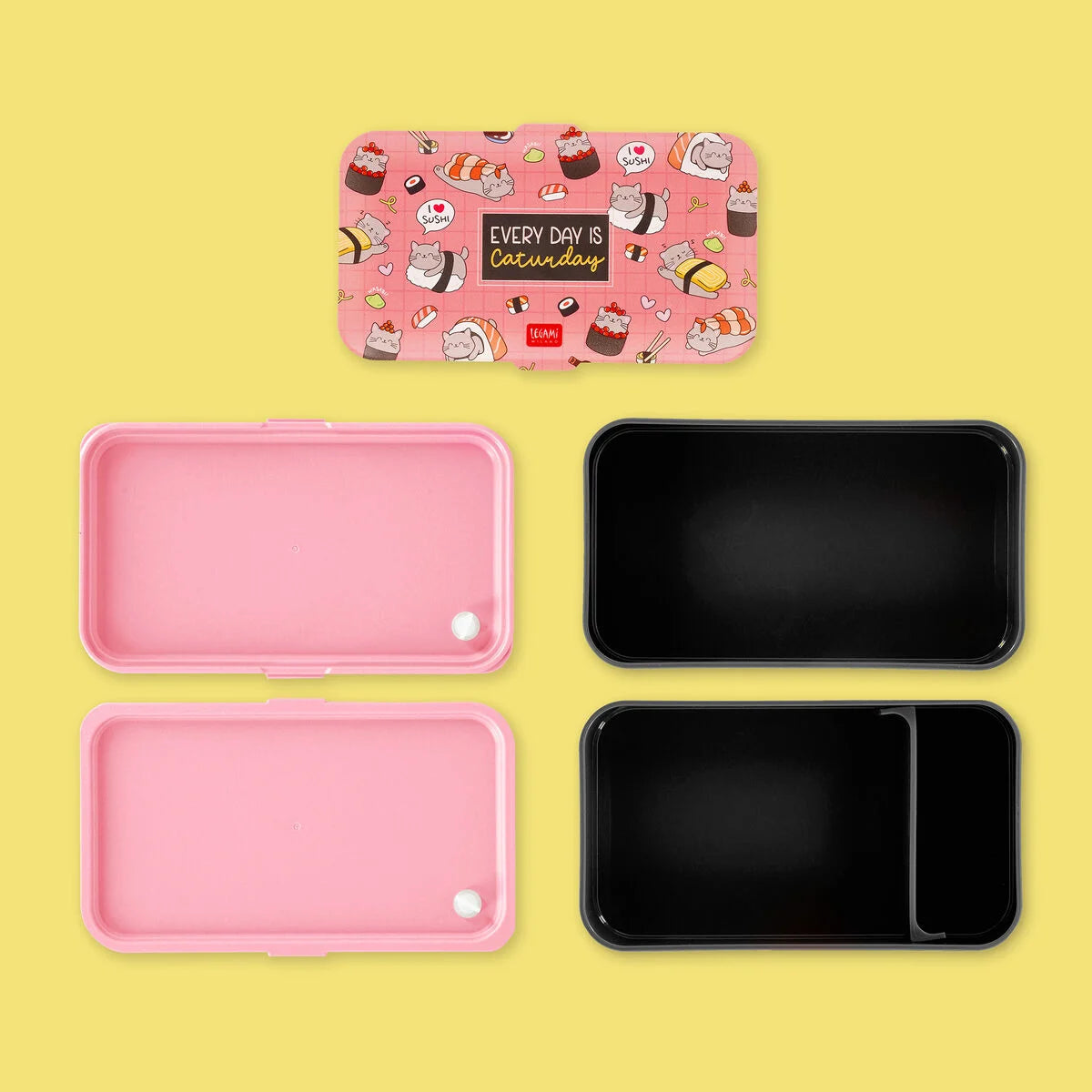 Contenitore Porta Pranzo 1200 ml - Lunch Box - Sushi Cat