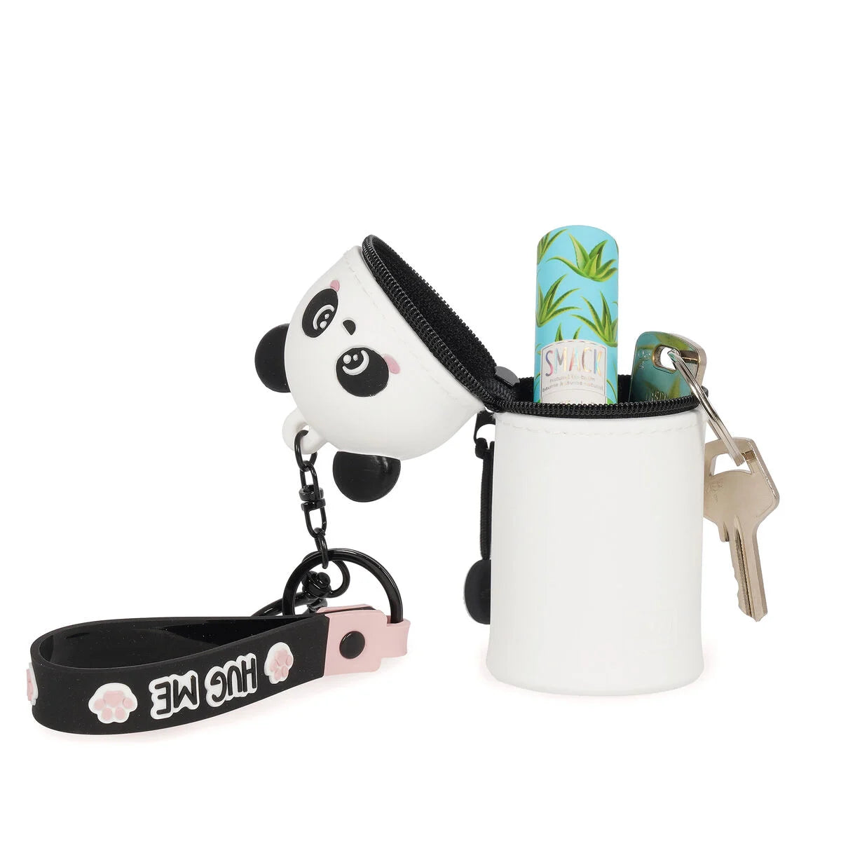 Portamonete con Portachiavi - Mini Kawaii - Panda