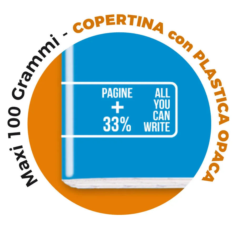 Maxi quaderni con più fogli – Colori Pastello