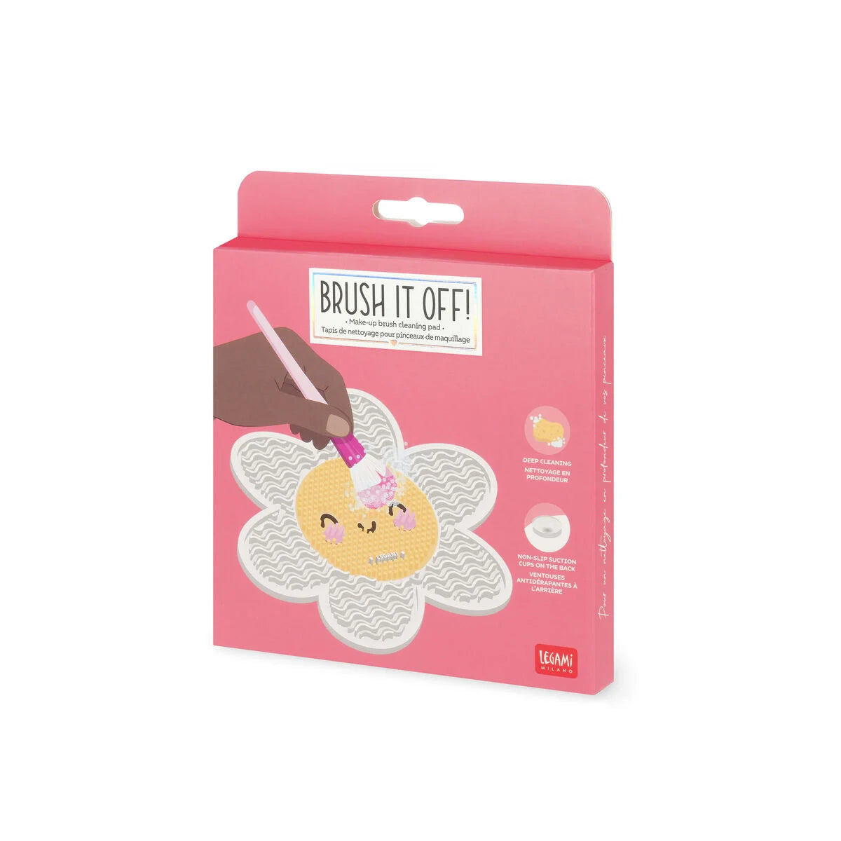 Tappetino Pulisci Pennelli da Trucco - Brush it Off!-Daisy