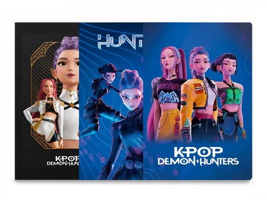 Quaderno A4 K-Pop Huntrix Demon Hunters 100g Il quaderno A4 K-Pop Rigatura A con Margine