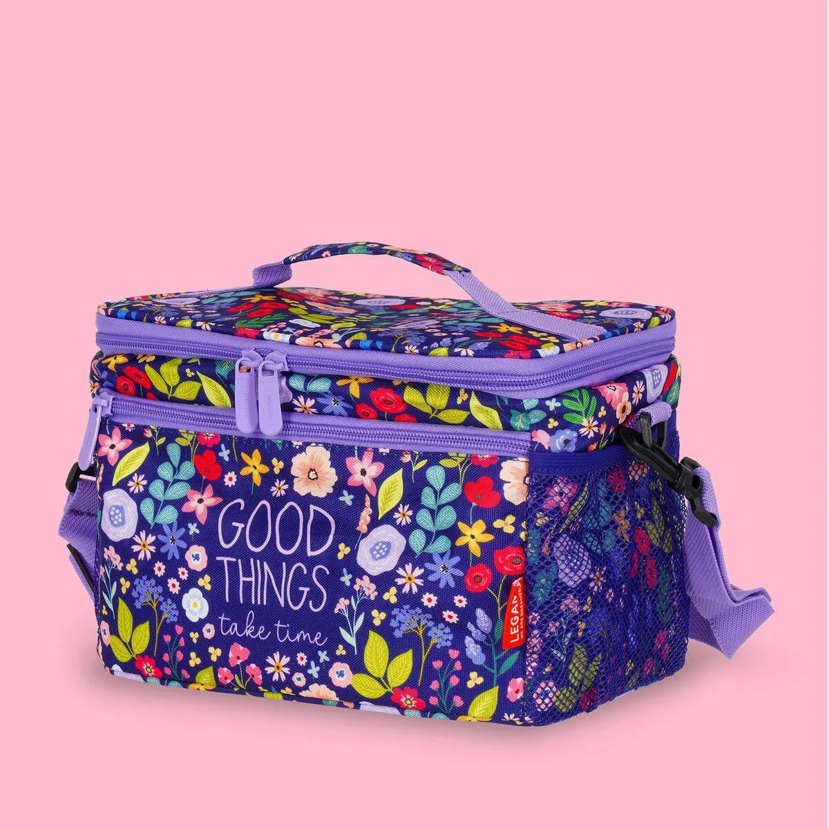 Borsa Porta Pranzo-Flowers