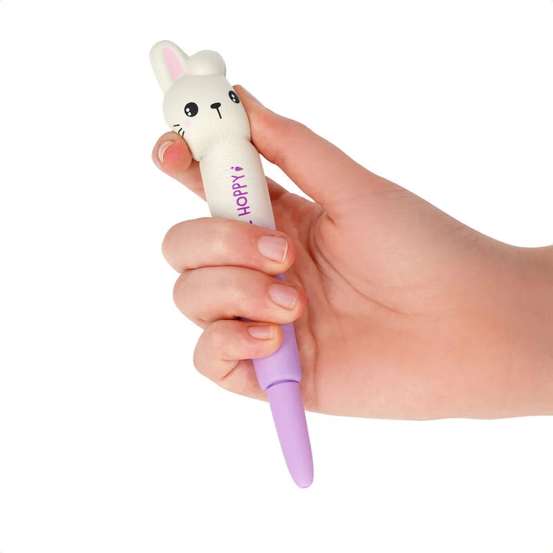 Penna Gel Antistress - Squeezies-Bunny