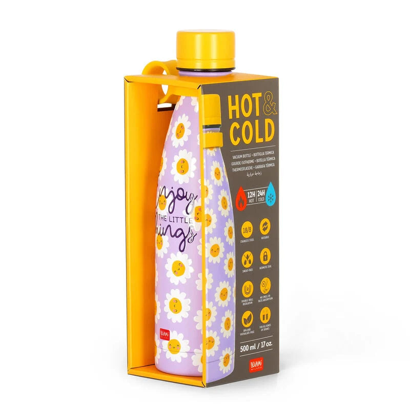 Bottiglia Termica 500 Ml - Hot&Cold-Daisy