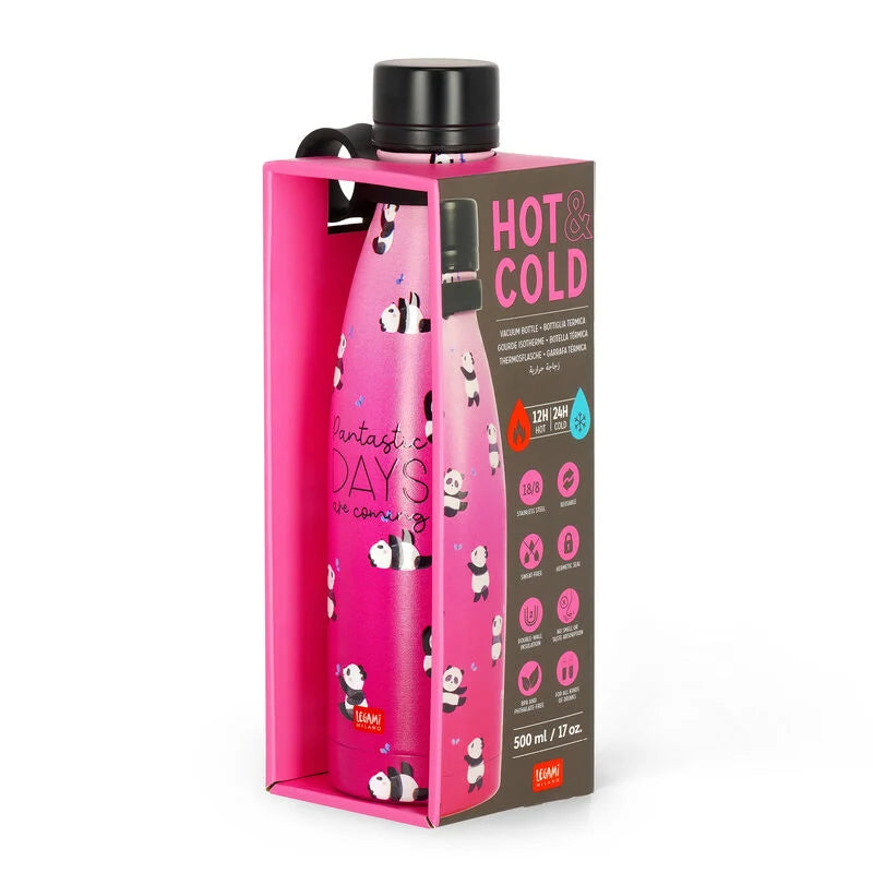 Bottiglia Termica 500 Ml - Hot&Cold-Panda