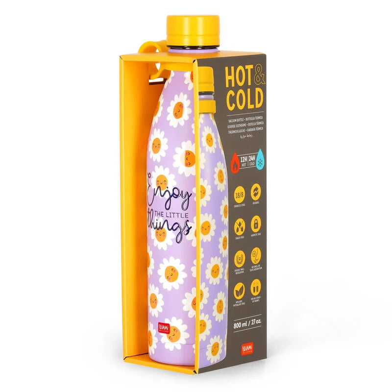 Bottiglia Termica 800 Ml - Hot&Cold-Daisy