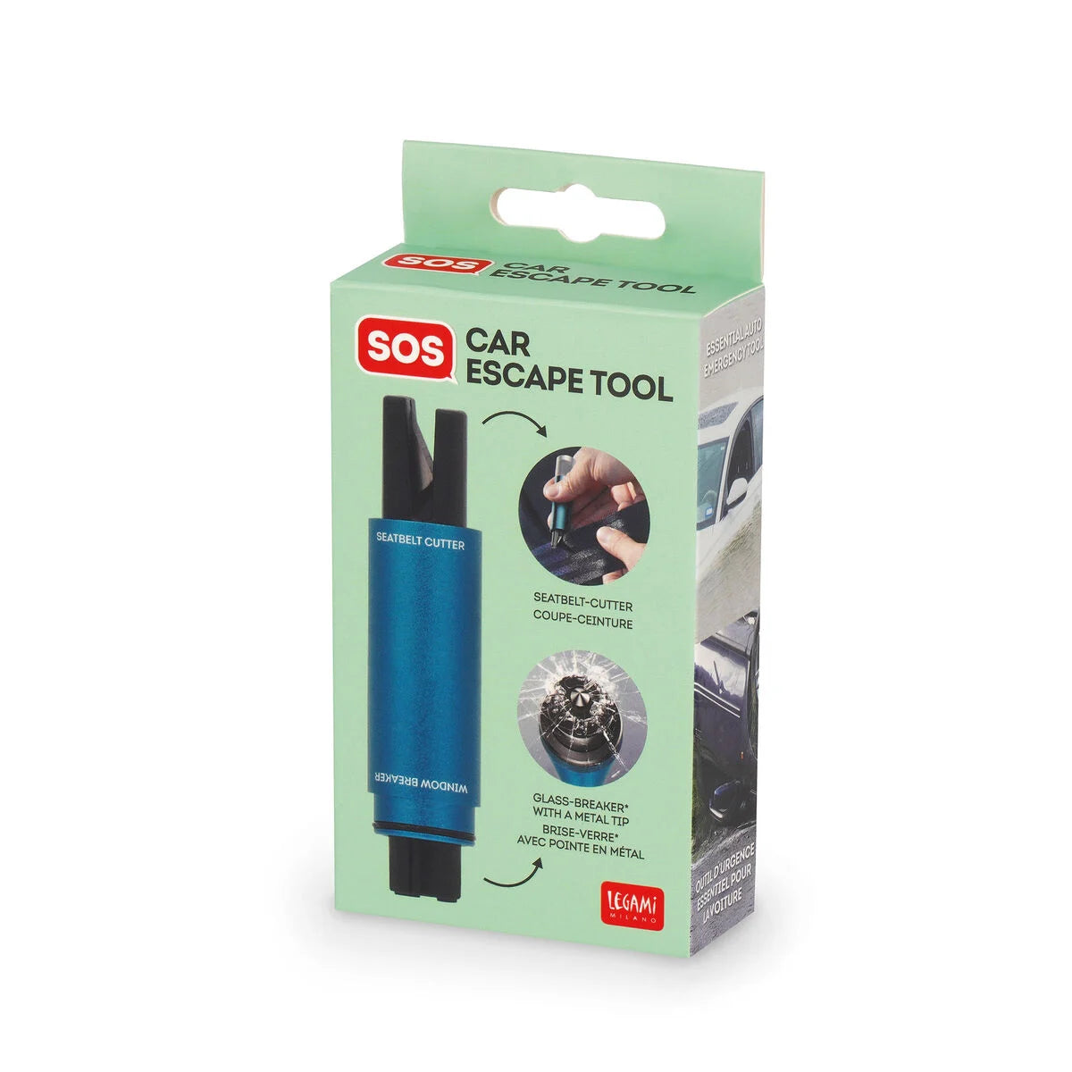 Tagliacinture di Sicurezza e Rompivetro - Car Escape Tool
