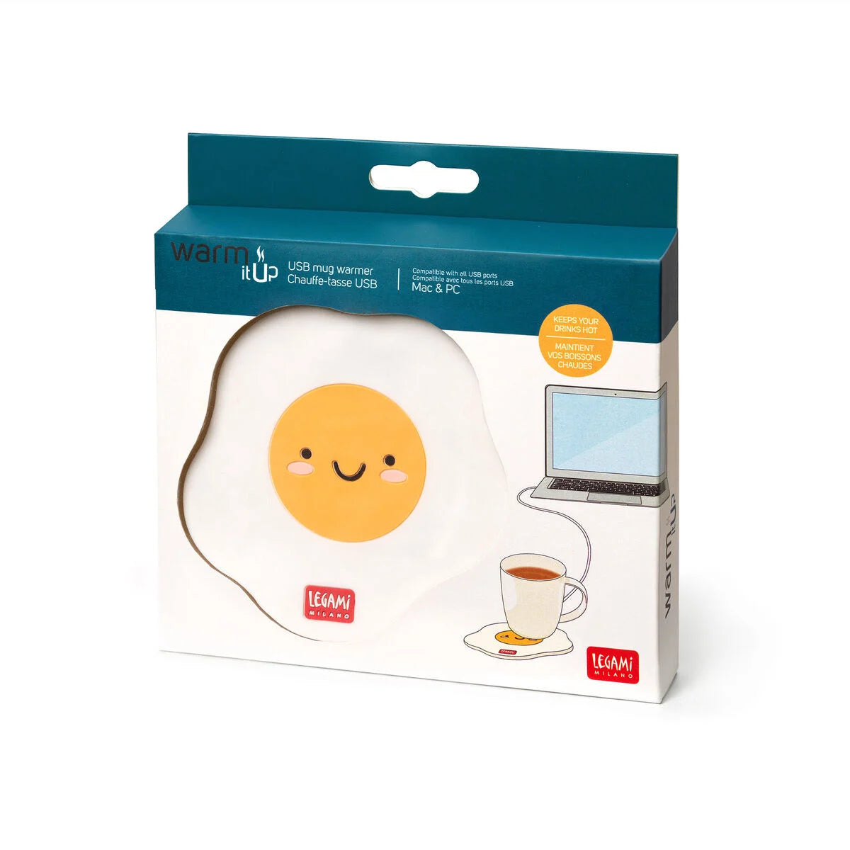 Scalda Tazza Usb - Warm It Up-Egg