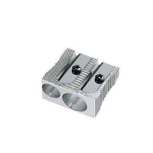 Temperino 2 fori in metallo