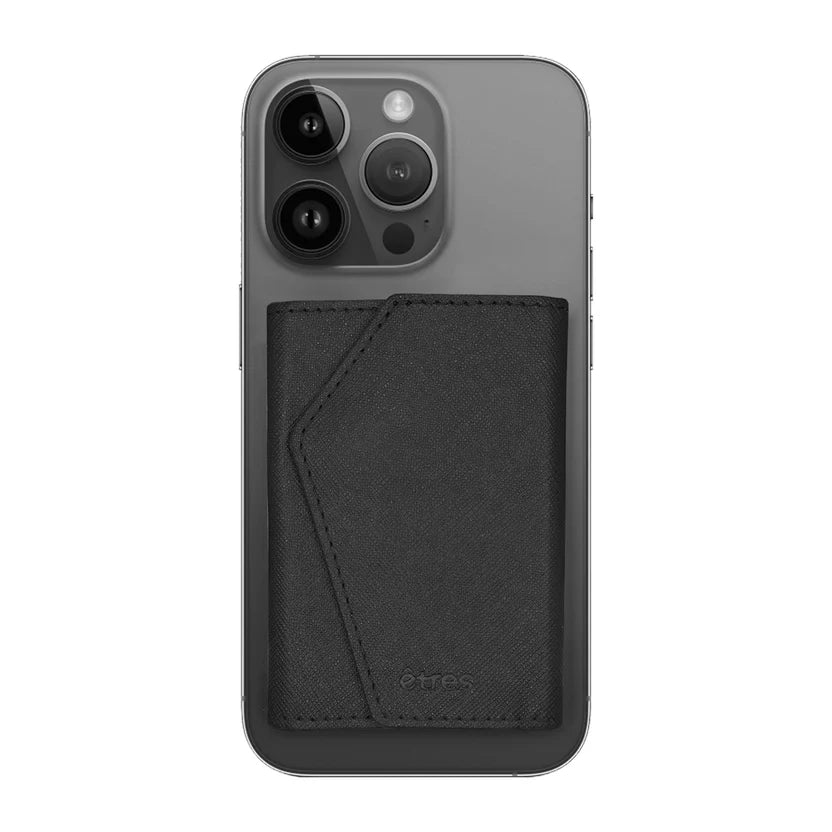 Portafoglio etres easy saffiano black