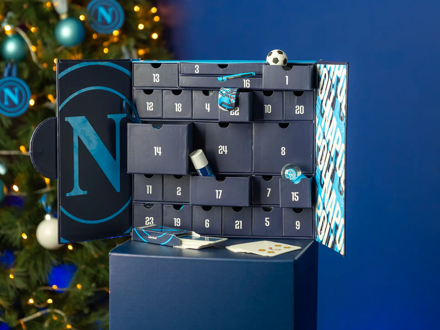 Calendario dell’Avvento 2025 SSC Napoli