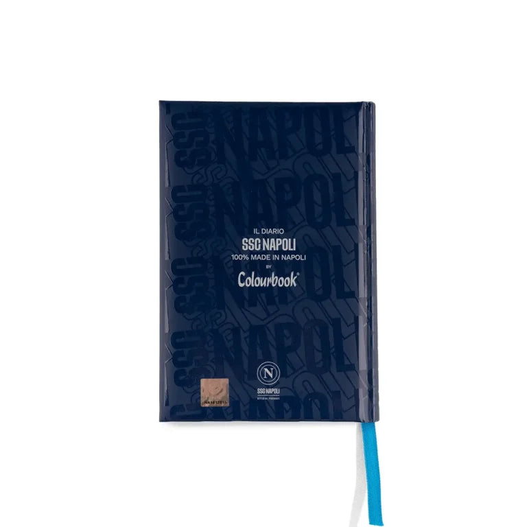 Diario scuola SSC Napoli 2026-27 non datato blu navy