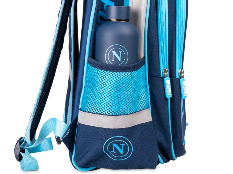 Zaino scuola SSC Napoli Dark Blue con borraccia omaggio