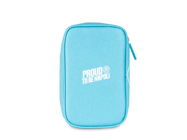 Astuccio 1 zip SSC Napoli Azzurro