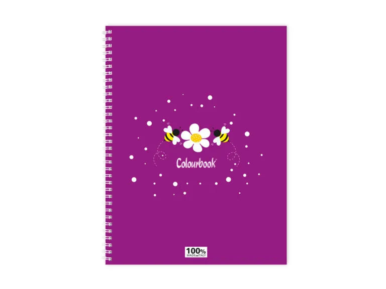 Quaderno a spirale A4 AciDaisy – Righe medie e superiori (Copia)