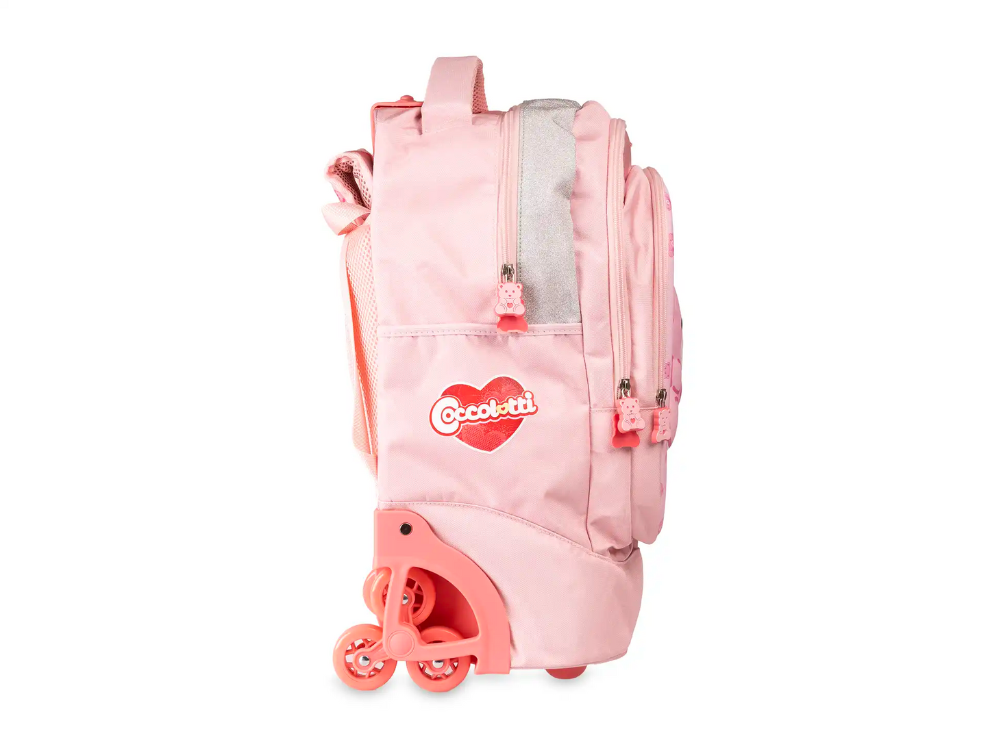 Trolley scuola Coccolotti con Coccolotto omaggio Rosa