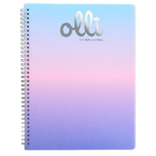 Maxi Quaderno Spiralato Glitter Rainbow PPL 70ff 70gr A4 Olli