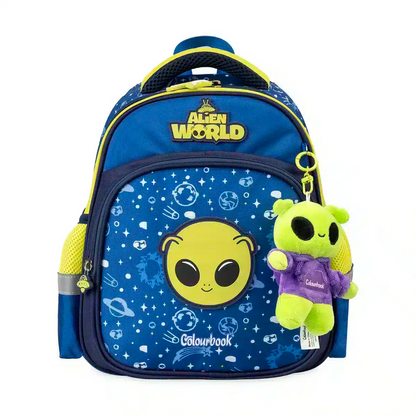 Zaino Asilo Alien World con peluche omaggio