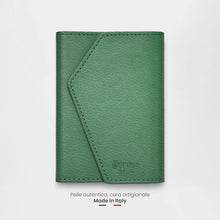 Portafoglio etres natural genuine green