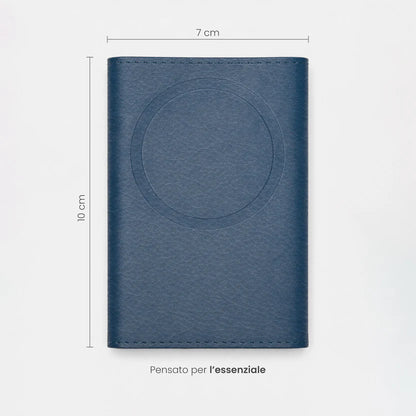 Portafoglio etres natural genuine blue