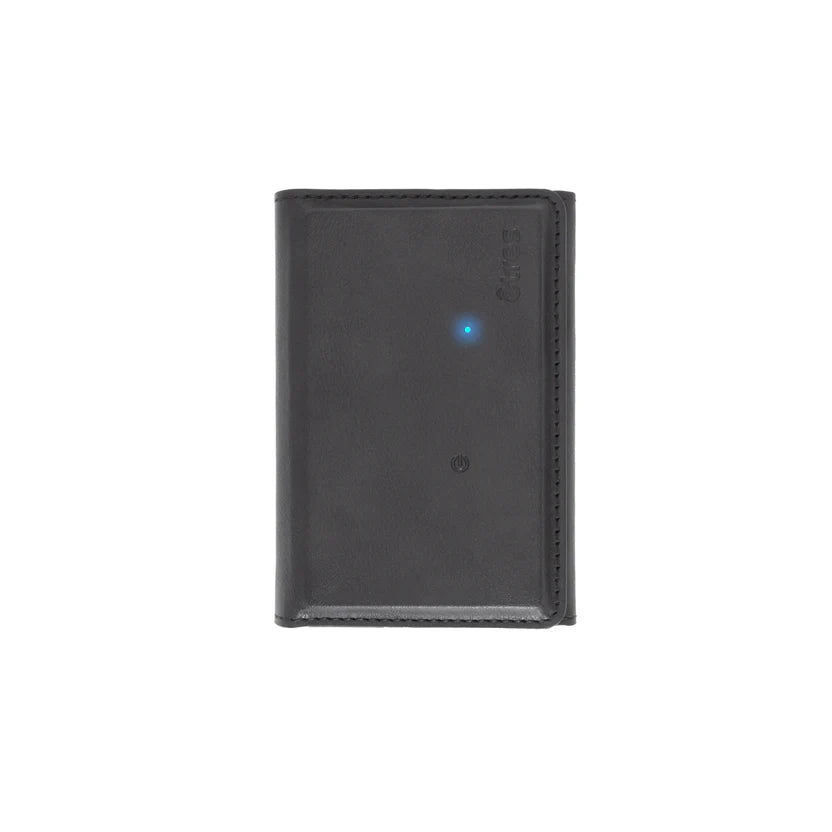 Portafoglio etres finder basic black con localizzatore