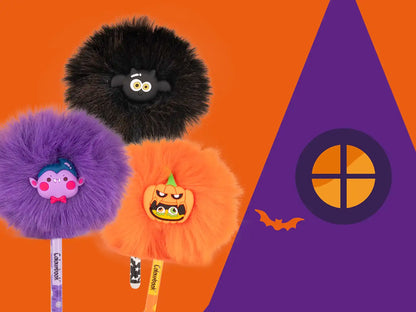 Penna gel cancellabile Puff Halloween