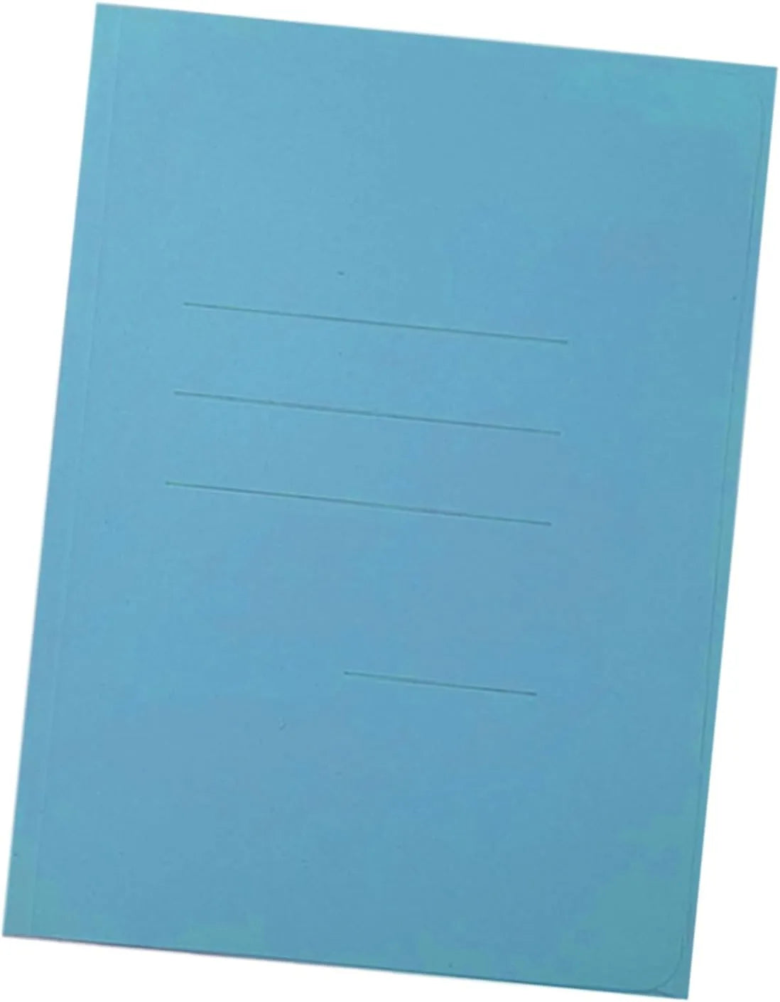 Cartelline 3 lembi zaffiro 50pz