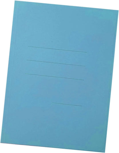 Cartelline 3 lembi zaffiro 50pz