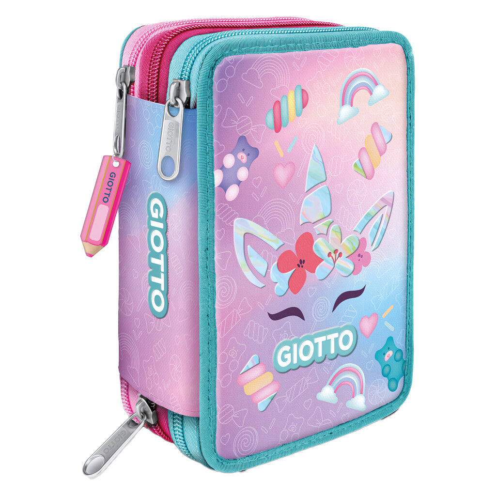 Astuccio 3 Zip Giotto Candy