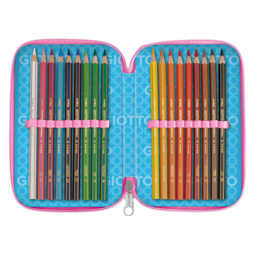 Astuccio 3 Zip Giotto Candy