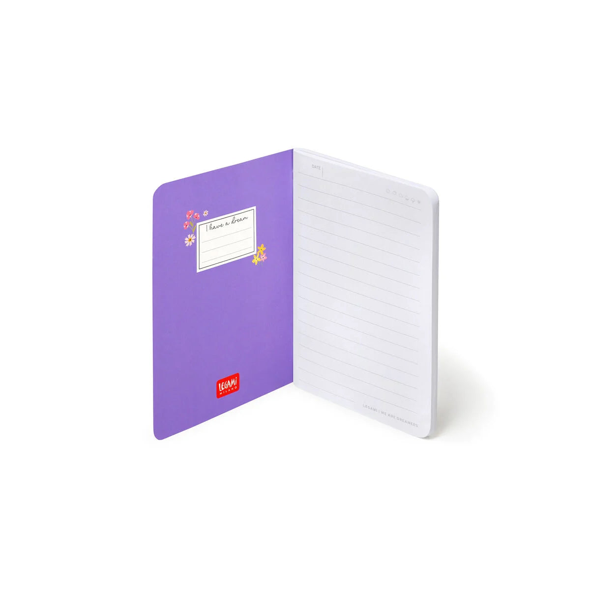 Quaderno a Righe A6 con Copertina Rigida Illustrata