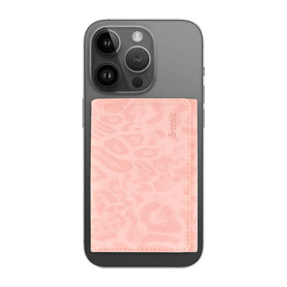 Portafoglio etres flat animalier pink