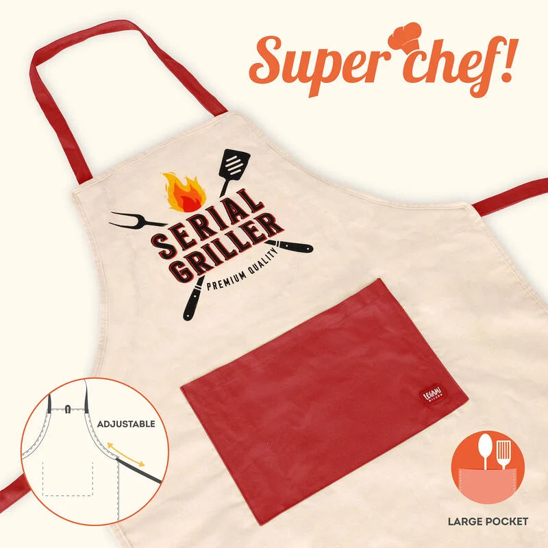Grembiule da Cucina - Super Chef-Serial Griller