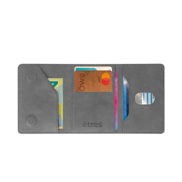 Portafoglio etres classic basic gray