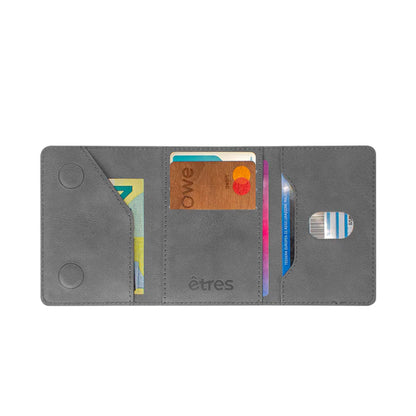 Portafoglio etres classic basic gray