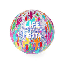 Palla da Spiaggia Gonfiabile - Glitter Beach Ball - Cactus