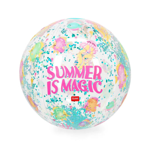 Palla da Spiaggia Gonfiabile Summer is Magic - Glitter Beach Ball